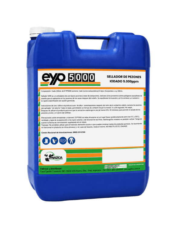 Sellador 5000 PPM (Iodado)